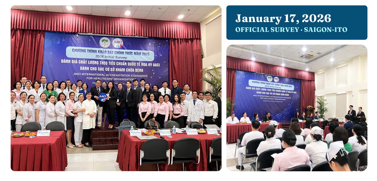 January 17, 2026 - Official survey at SAIGON-ITO